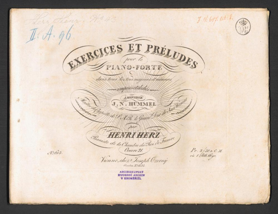 Exercices et Preludes
