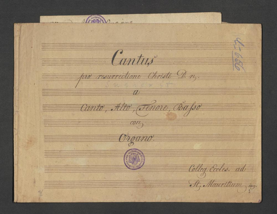 Cantus pro rerurrectione Christi D.n.