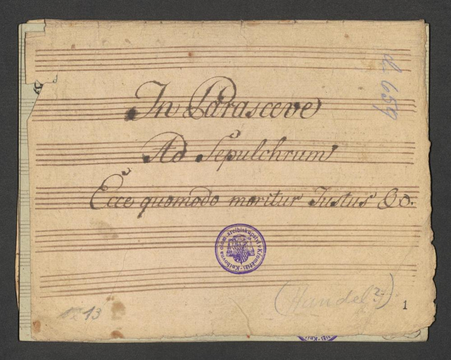 In parasceve (F dur)