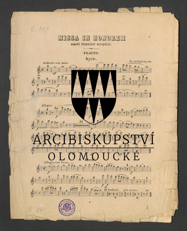 Missa in honorem Sancti Francisci Seraphici. Op. 40