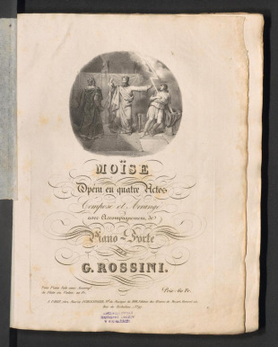 Moise, Opera an quatre Actes