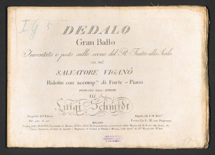 Dedalo. Gran Ballo