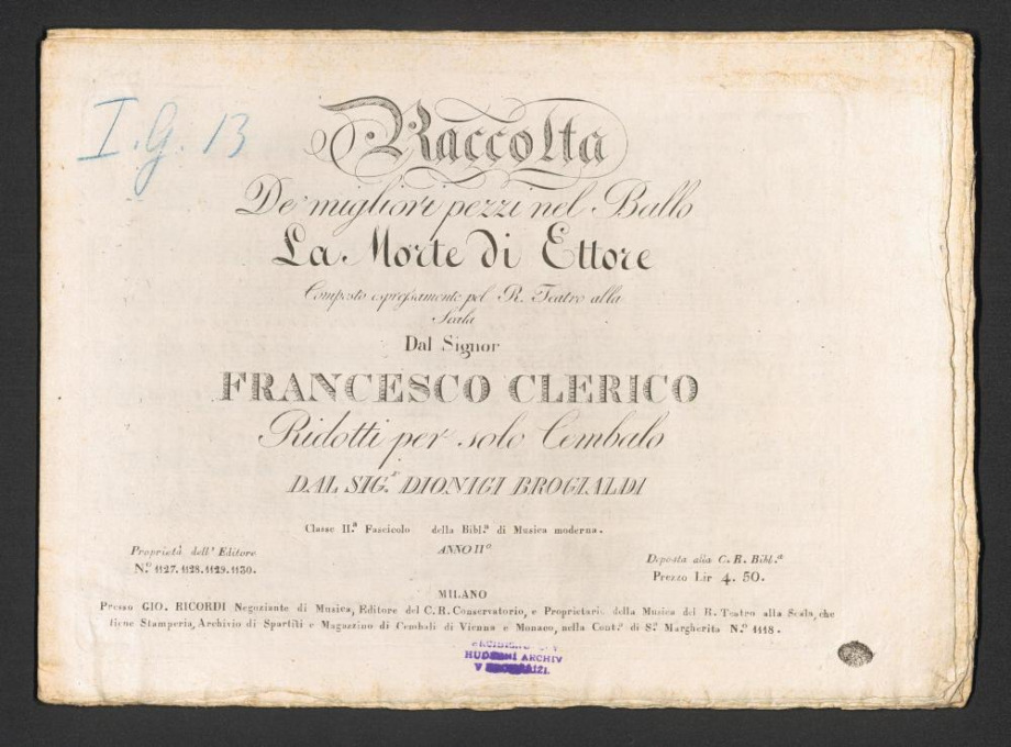 Raccolta "La Morte di Ettore"