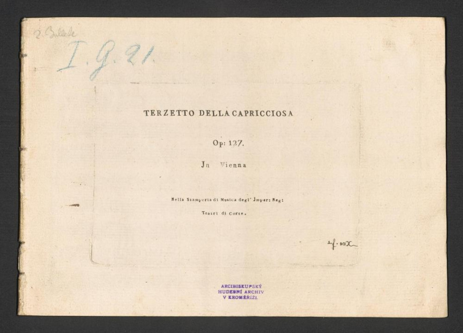 Terzetto della capricciosa, op. 127
