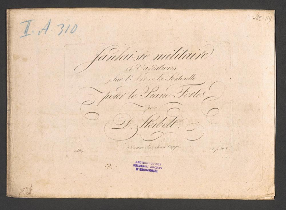 Fantaisie militaire et Variations sur l'Air de la Sentielle