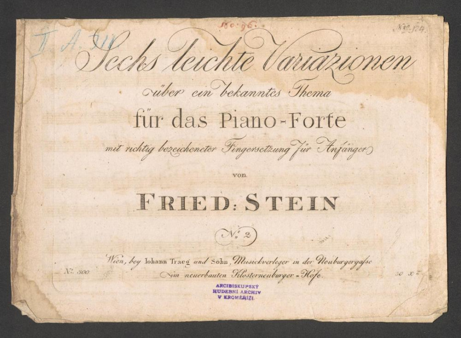 Sechs leichte Variazionen über ein bekanntes Thema