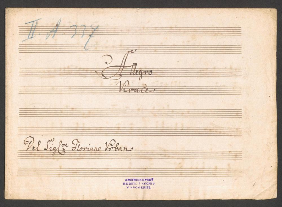 Allegro. Vivace