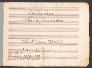 Suite des Pieces in G