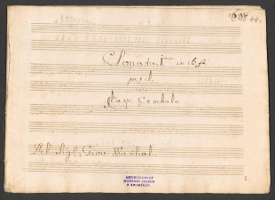 Sonata I in B fa