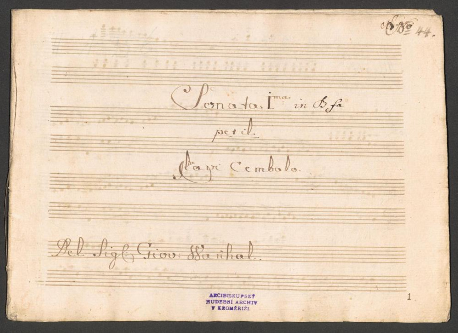 Sonata I in B fa