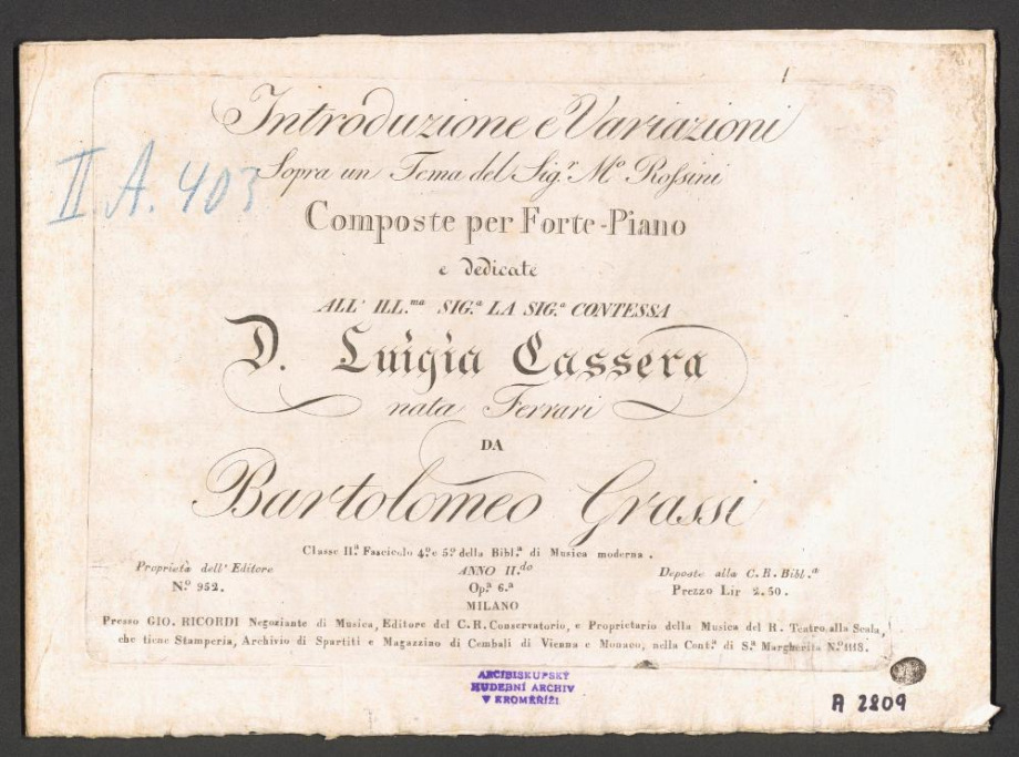 Introduzione e Variazioni
