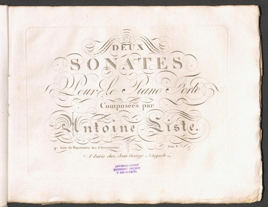 Deux Sonates pour le pianoforte