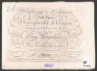 Sinfonia Militare Nell Opera "Margherita D'Anjou"