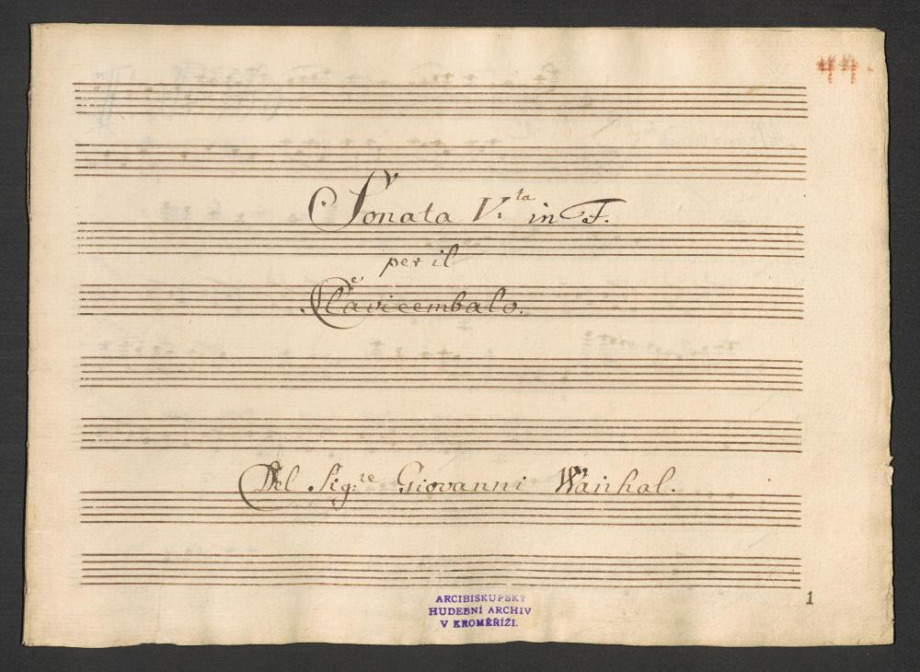 Sonata V in F