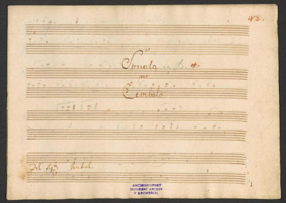 Sonata in B