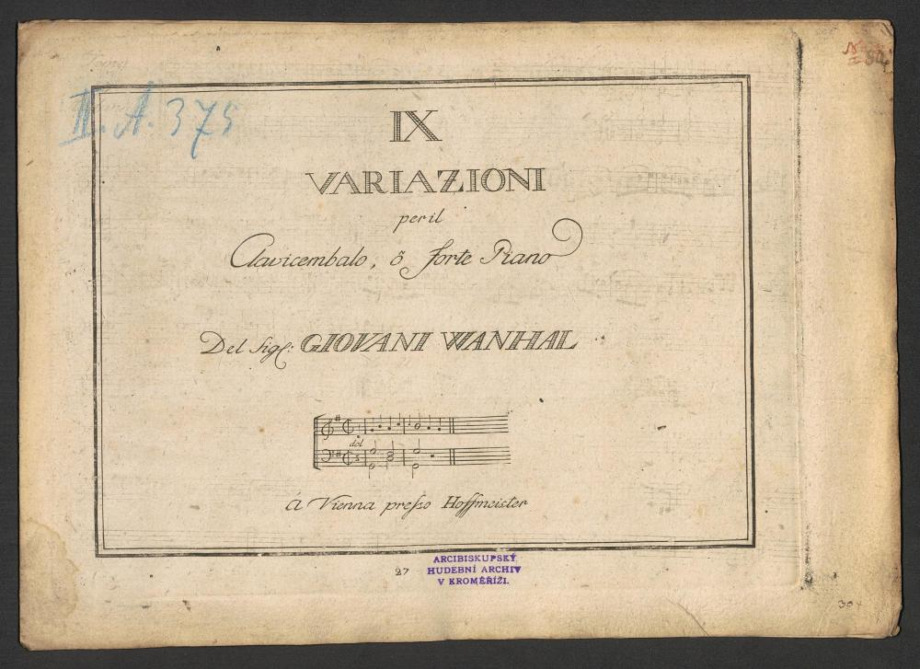 IX. Variazioni