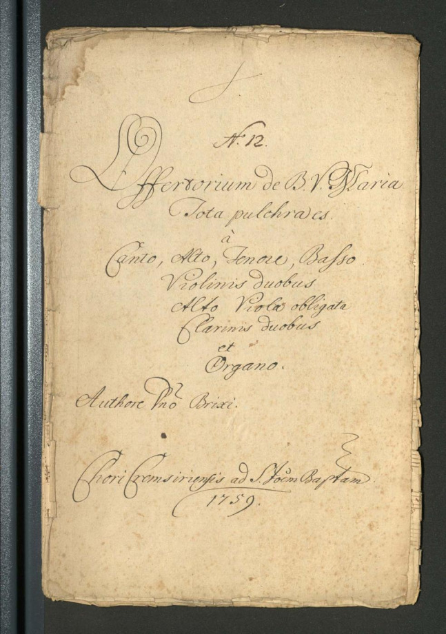 Offertorium de B.V. Maria