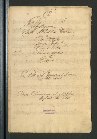 Offertorium pro festo Nativitatis Domini