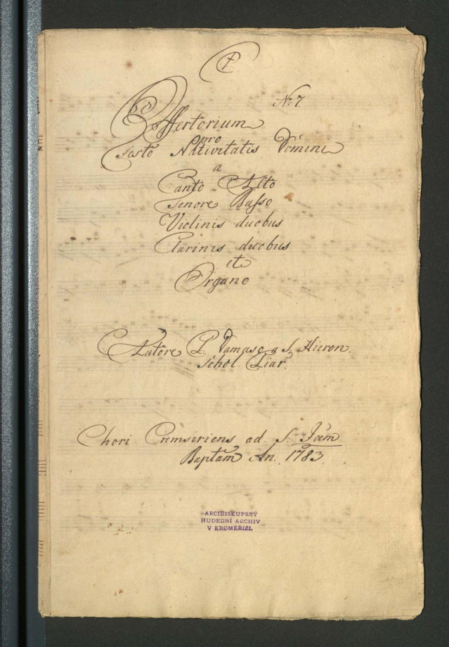 Offertorium pro festo Nativitatis Domini