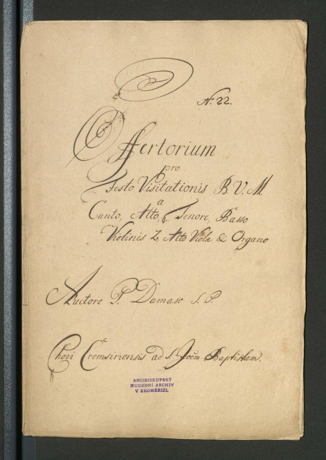 Offertorium pro festo Visitationis B. V. M.