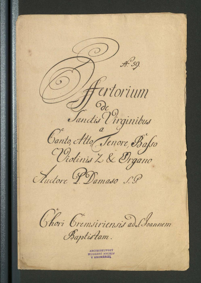 Offertorium Sanctis Virginibus