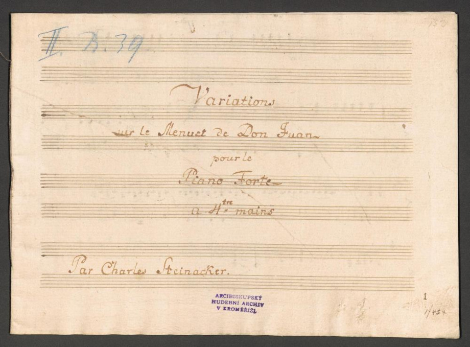 Variations sur e Menuet de Don Juan