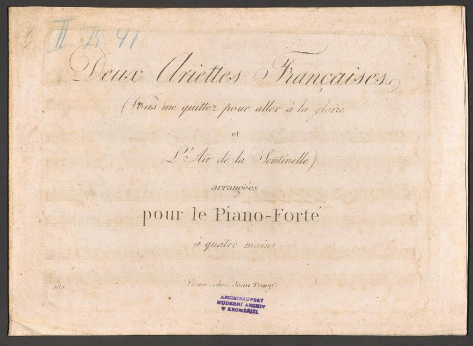 Deux Ariettes Francasises