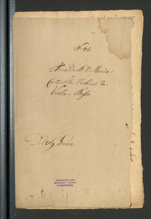 Aria de B.V. Maria