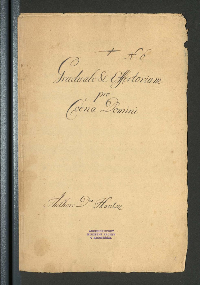 Graduale a Offertorium pro Coena Domini 