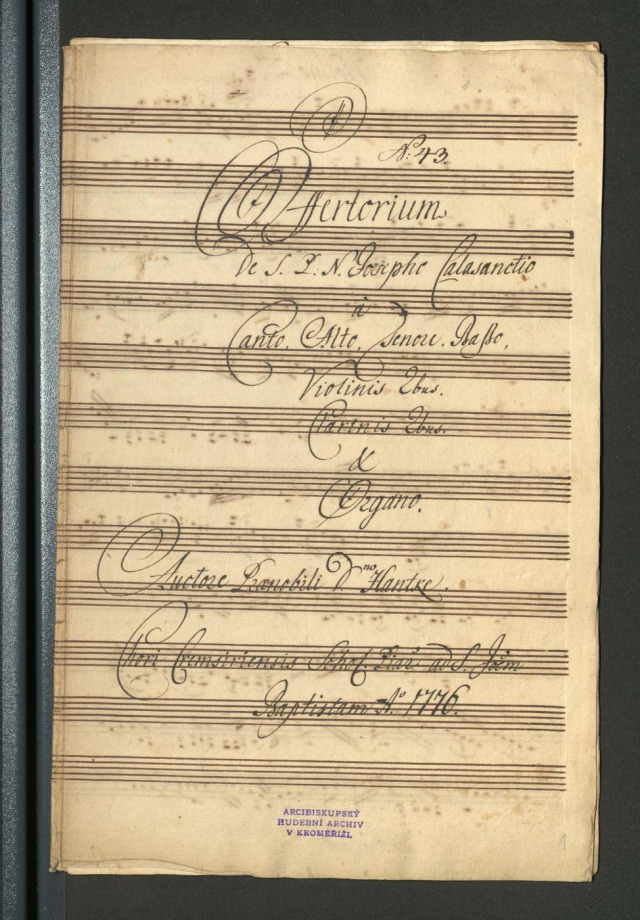 Offertorium de S.P.N. Josepho Calasanctio
