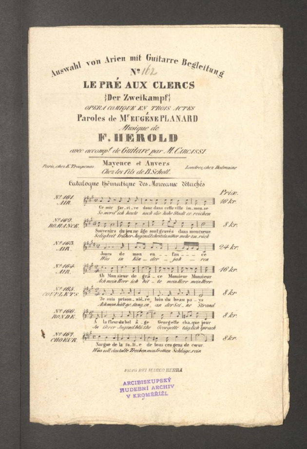 Le pré aux cleres