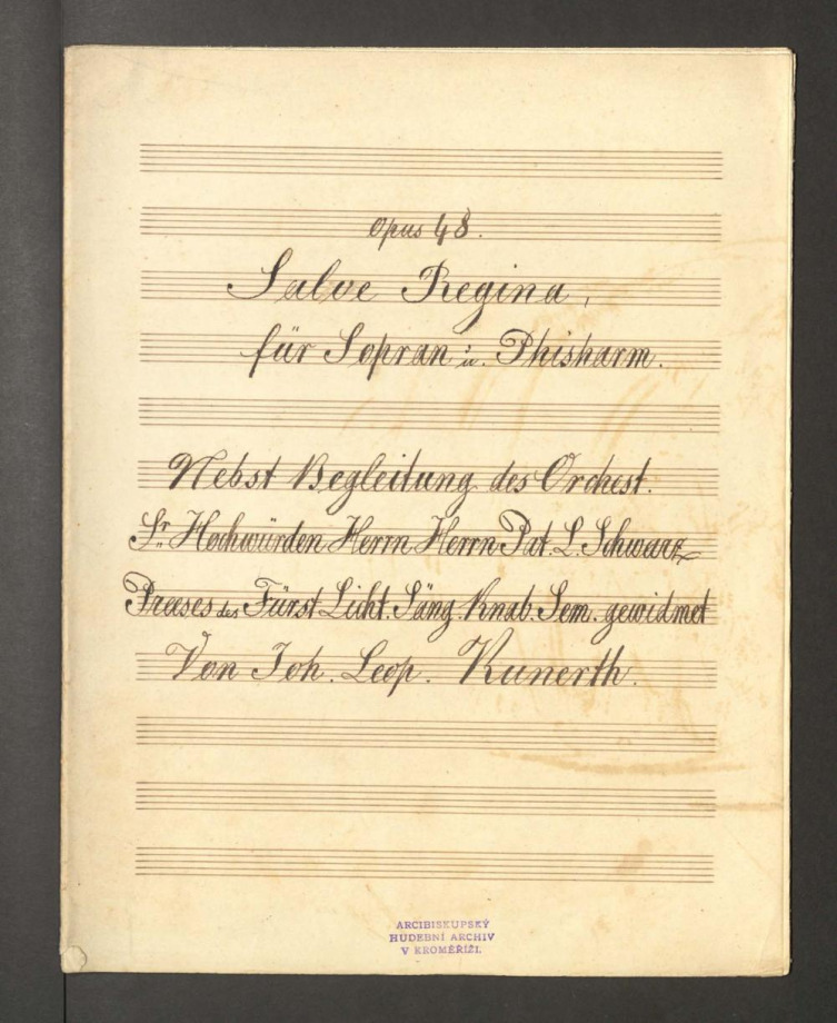 Salve Regina Op. 48