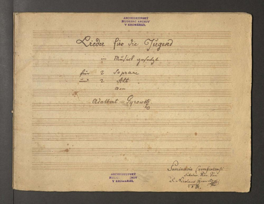 Lieder für die Jugend in Musik gesetzt No. 1-4