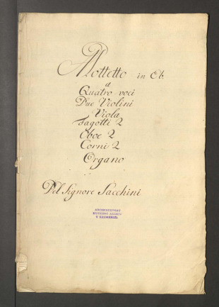 Mottetto in Eb