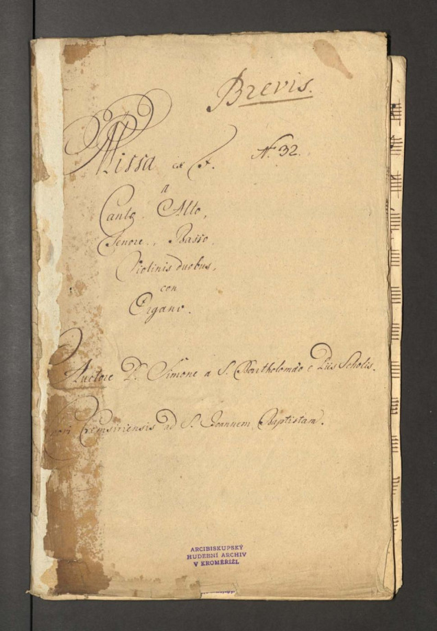 Missa ex F brevis