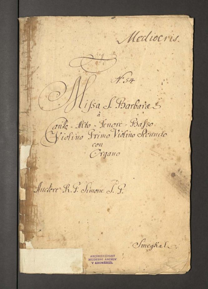 Missa a S. Barbarae