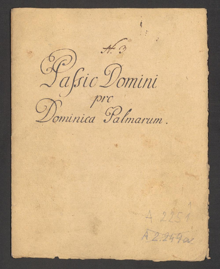 Passio Domini pro Dominica Palmarum