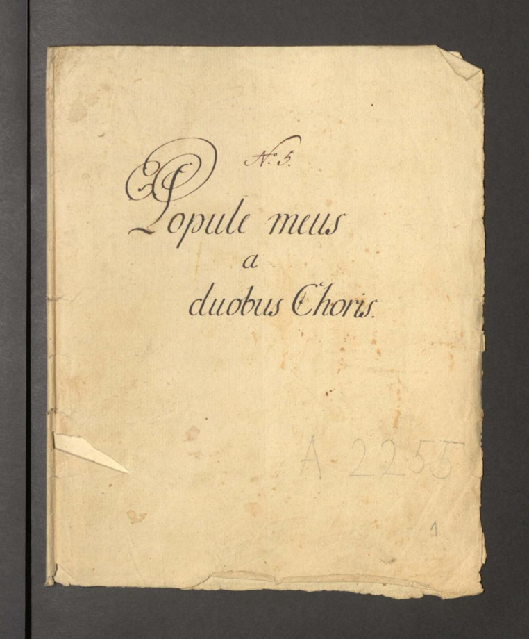 Popule meus a duobus Choris
