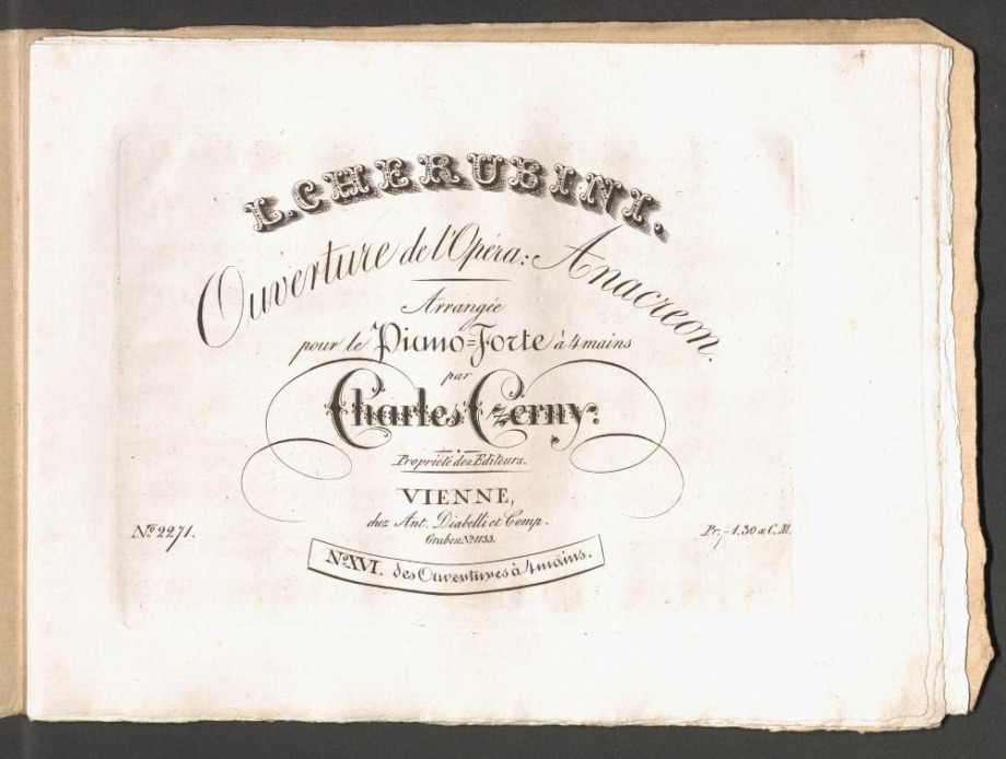 Ouverture de l'opéra: Anacreon