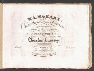 Ouverture de l'Opera Idomenèe
