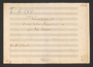 Variatione 3. "Ó mein lieber Augustin"