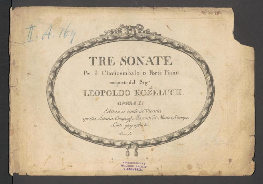 Tre Sonate Opora II