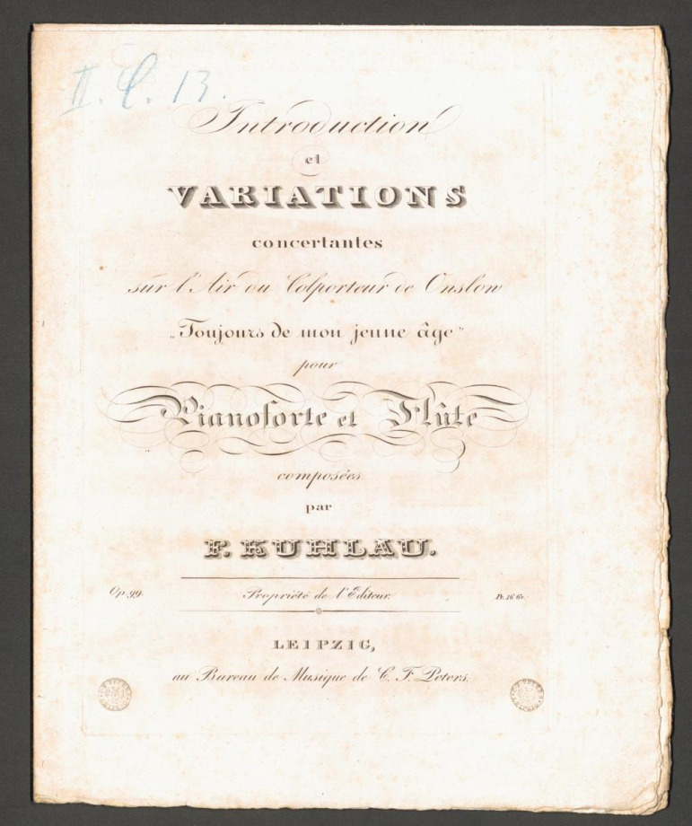 Introduction et Variations concertantes