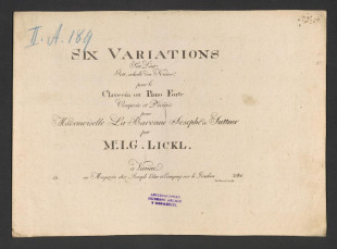 Six Variations sur l'air "Gott, erhalte den Kaiser"