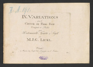 IX. Variations