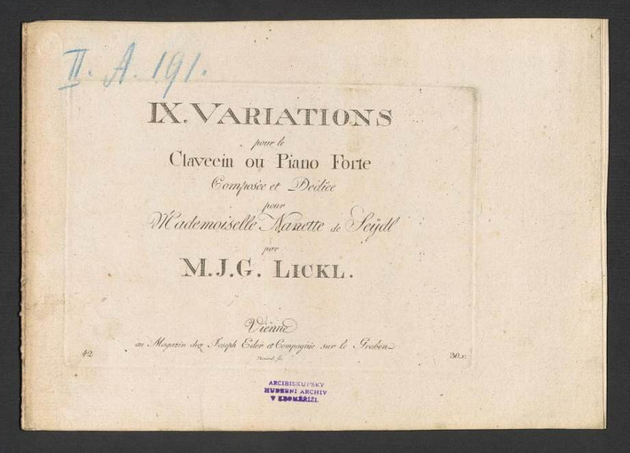 IX. Variations