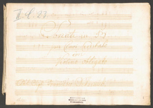 Sonate in B
