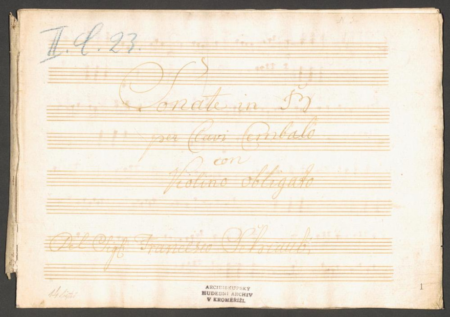 Sonate in B