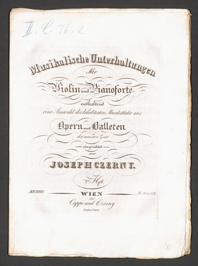 Zank Duetto aus der Oper Der Maurer und der Schlosser