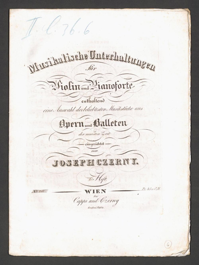 Duetto aus der Oper Conradino